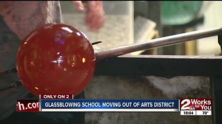 Glassblowing School moving out of Arts District