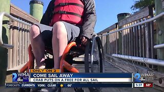 Come sail away: CRAB puts on free for all sail