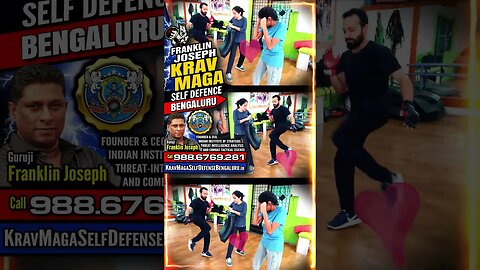 Krav Maga in Bengaluru (Self Defense) by Franklin Joseph - Men Women Kids Teens #KravMaga #Shorts