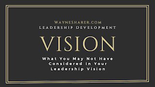 Leadership and Vision