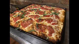 Brick Oven Grandma Pizza