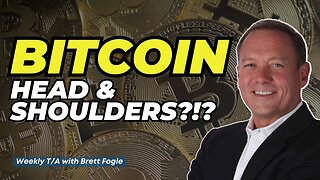 Bitcoin Head & Shoulders?!? - Weekly Crypto Market T/A With Brett Fogle