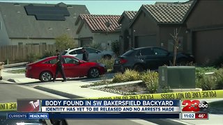 Body found in SW Bakersfield backyard
