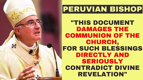 Pope Francis Contradicts Divine Revelation, Doctrine & Practice of The Catholic Church