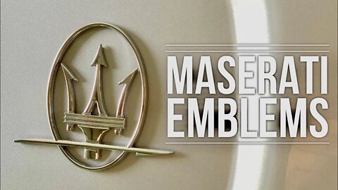 Adding Trident Emblems to my Maserati Gransport 4200