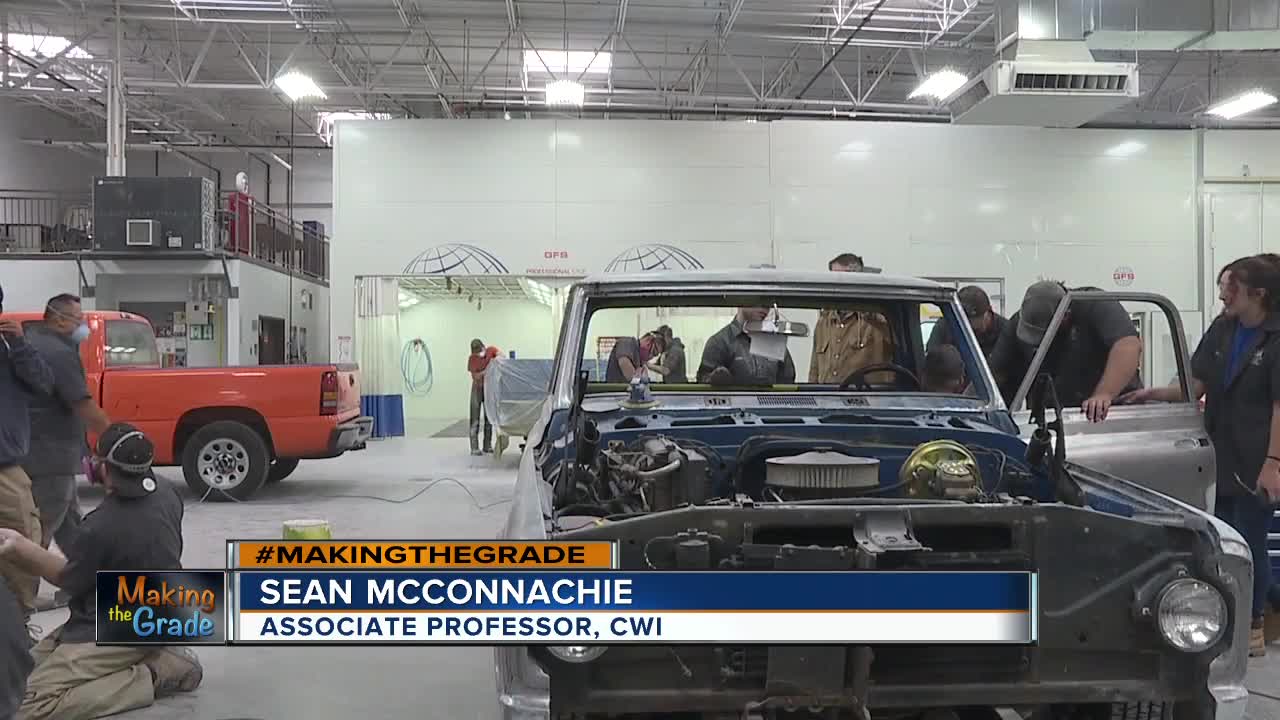 CWI's Auto Body Program has a 100 percent job placement rate, and still has openings
