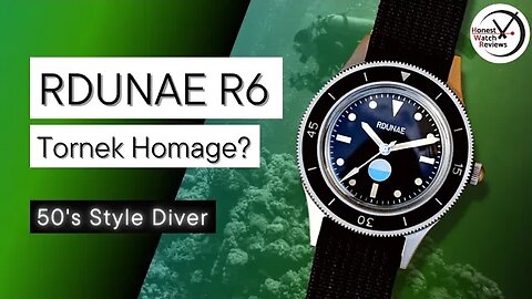 Rdunae TR900 (Tornek Rayville Homage?) Watch Review #HWR