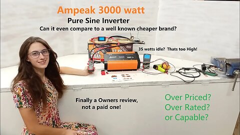 AMPEAK 3000 watt Pure Sine Inverter, why so many odd reviews? Info Below