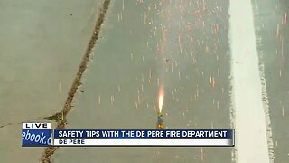 Firework Safety with De Pere Fire Department ahead of the 4th of July