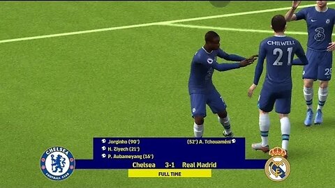 CHELSEA VS REAL MADRID (FIFA 16 REALISTIC GAMEPLAY) - GAMING SANTUY