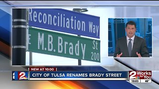 City of Tulsa renames Brady Street