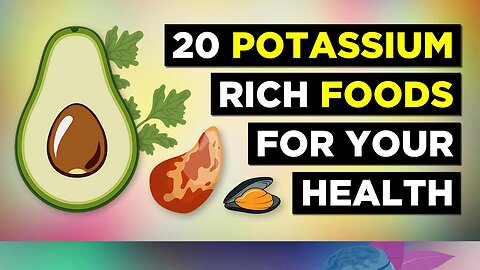 20 Foods Rich In Potassium