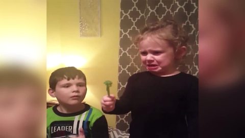Mom Attempts To Fool Kids Into Trying Broccoli