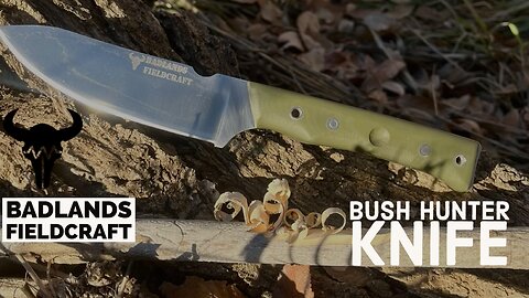 Badlands Fieldcraft Bush Hunter Knife