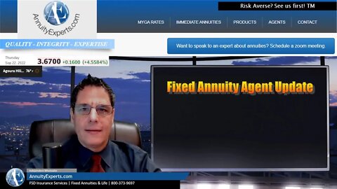 Annuity Rates Now vs Then | 2022 vs 2008 | How the 10 yr Treasury rates and MYG Annuity rates vary.