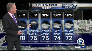 Tuesday night forecast