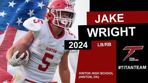 Jake Wright (LB/RB) Football Scouting Video 2022