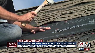 Tornado repair puts authorities on high alert for scammers
