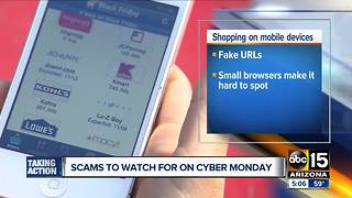 Scams to watch out for on Cyber Monday