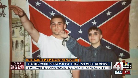 Former white supremacists now spread message of change