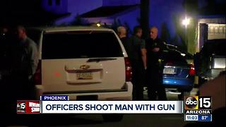 Officer-involved shooting in north Phoenix