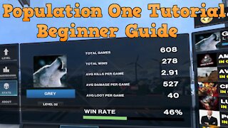 Greys Population One tutorial - beginner guide