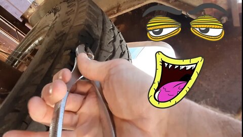 How to fix a Flat tire with a screw✌👍🍟📺👀🧂