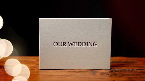 A New Wedding Film Delivery Option - The Motion Books