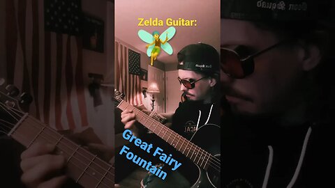 Zelda Acoustic Guitar: Great Fairy Fountain