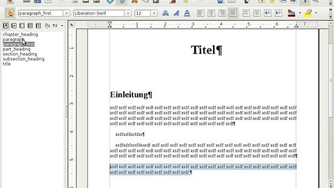 Automatische Erzeugung von HTML, EPUB und PDF aus einem OpenOffice-/LibreOffice-Dokument