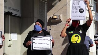 SOUTH AFRICA - Cape Town- Picket Against Gender-Based* Violence (Video) (e6H)