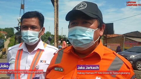 KAI Divre IV Sosialisasi Keselamatan Di Perlintasan Sebidang