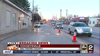 Water main break shuts down MD 45, area roads during afternoon rush hour