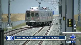 The train to the plane and other RTD fares are part of a proposed rate hike