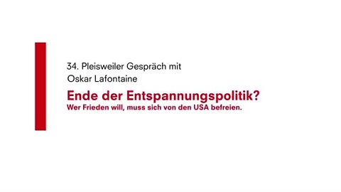 Ende der Entspannungspolitik? Wer Frieden will, muss sich von den USA befreien