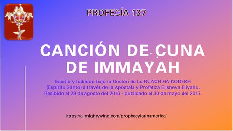 PROFECÍA 137 - Canción de cuna de IMMAYAH
