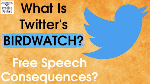 What Is Twitter's BIRDWATCH? This Is Going To Make The Political Censorship/Fighting WORSE