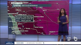 ABC 10News Pinpoint Weather for Sun. June 13, 2021