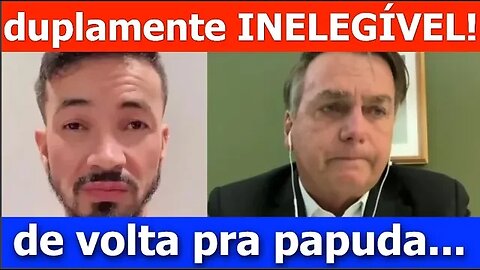 TSE recondena Bolsonaro e patriotário desaforada volta pra papuda!