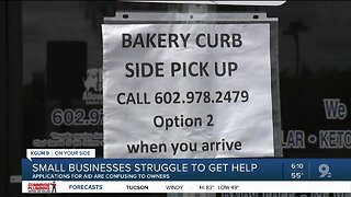 Small businesses searching for financial help
