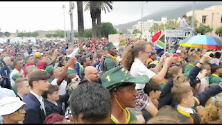 South Africa - Cape Town - Springbok Trophy Tour (Video) (uNq)