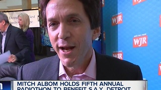 Mitch Albom's S.A.Y. Detroit radiothon raises over $1 million again