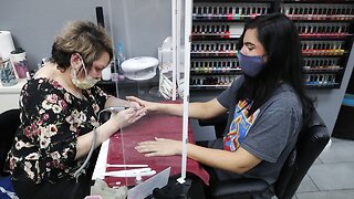 California Governor: COVID-19 Community Spread Began In Nail Salon