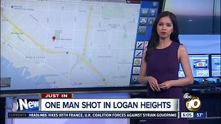 Bicyclist shot in Logan Heights