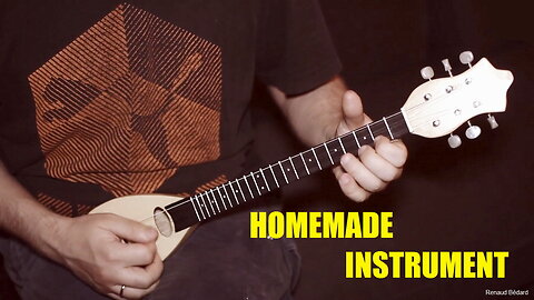 HOMEMADE MINI BOUZOUKI BAGLAMA MUSIC INSTRUMENT