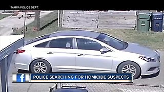 Tampa Police search for homicide suspects