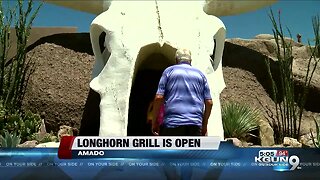 The Longhorn Grill and Saloon is open
