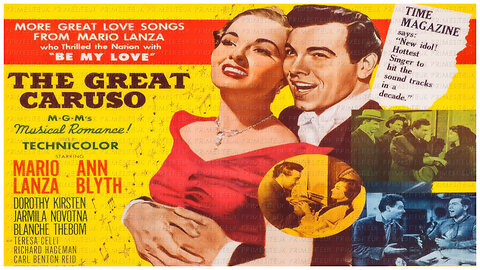 🎥 The Great Caruso - 1951 - Mario Lanza - 🎥 FULL MOVIE