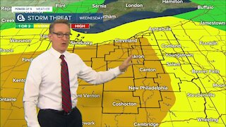 Chief Meteorologist Mark Johnson gives 4pm update on severe storm threat