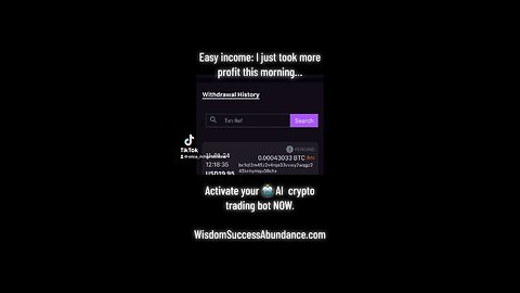 Try our FREE 🤖 AI crypto bot. Its 🤩 fire 🔥 WisdomSuccessAbundance.com #cryptocurrency
